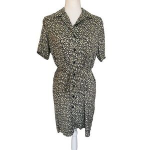 All Saints Blue and White Ditsy Dress